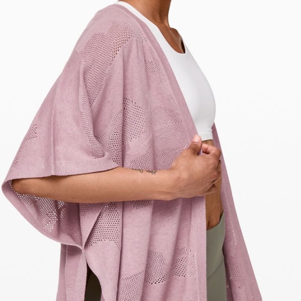 Lululemon find your light wrap heathered mauve - Picture 2 of 7